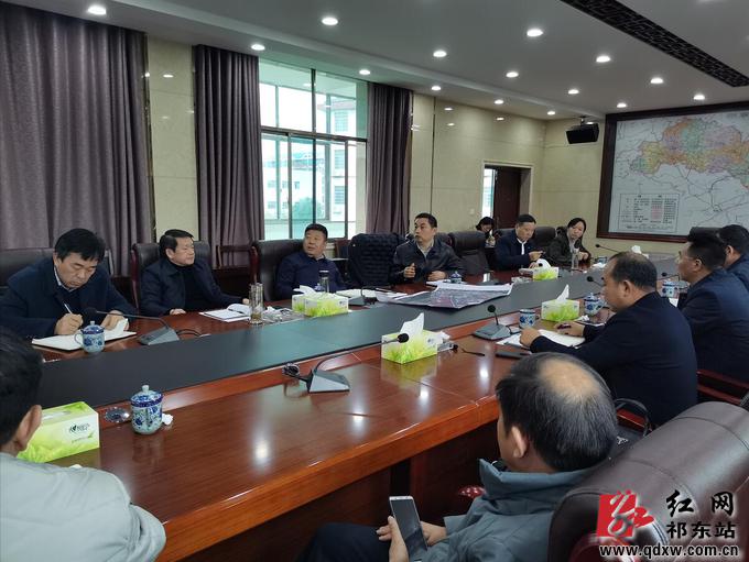 杜登峰彭丽堂深入归阳 工业园现场办公 祁东县人民政府门户网站
